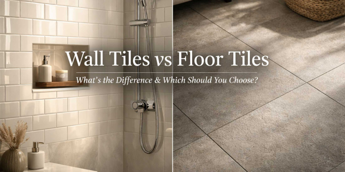 The Difference Between Wall & Floor Tiles