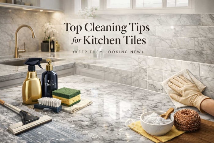 Top Cleaning Tips for Kitchen Tiles (Keep Them Looking New)