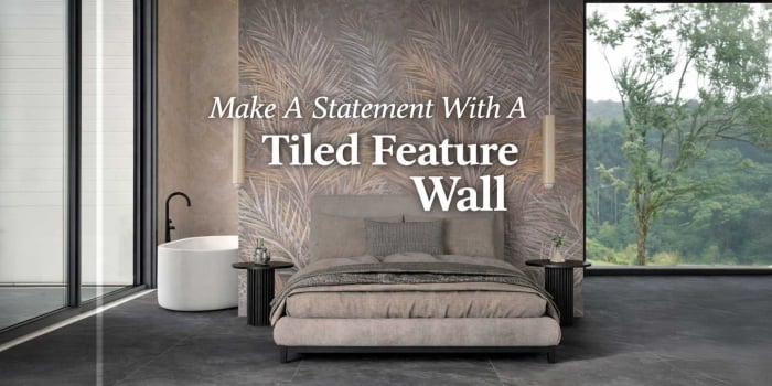 Make A Statement With A Tiled Feature Wall