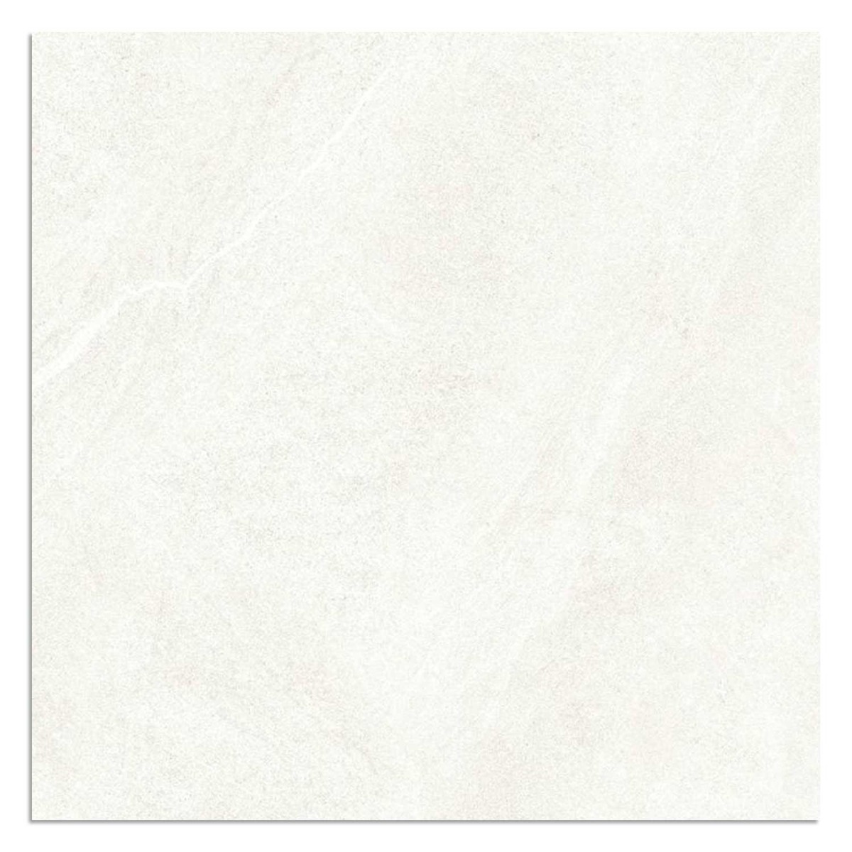 Dhara White Stone Effect Natural Look Tile 595x595x10mm