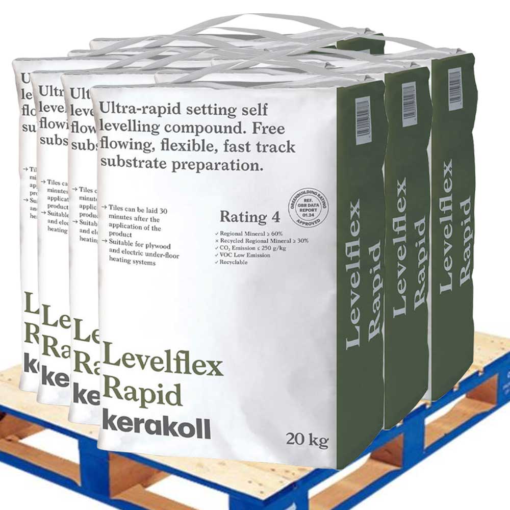 Kerakoll Levelflex Rapid Levelling Compound 20kg (Pallet Deal 48 Units)