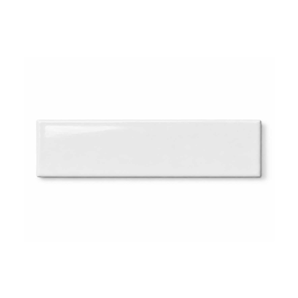 Prism White Gloss Ceramic Wall Tile 50x200mm