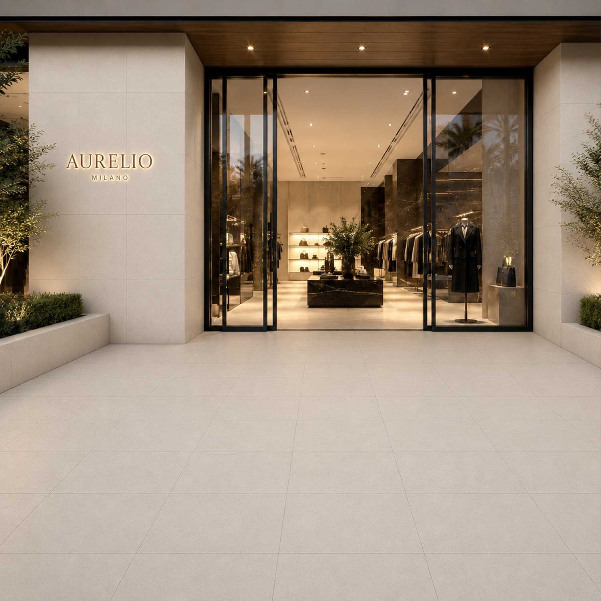 RAK Lounge Matt Porcelain Tile - Light Grey 600x600mm