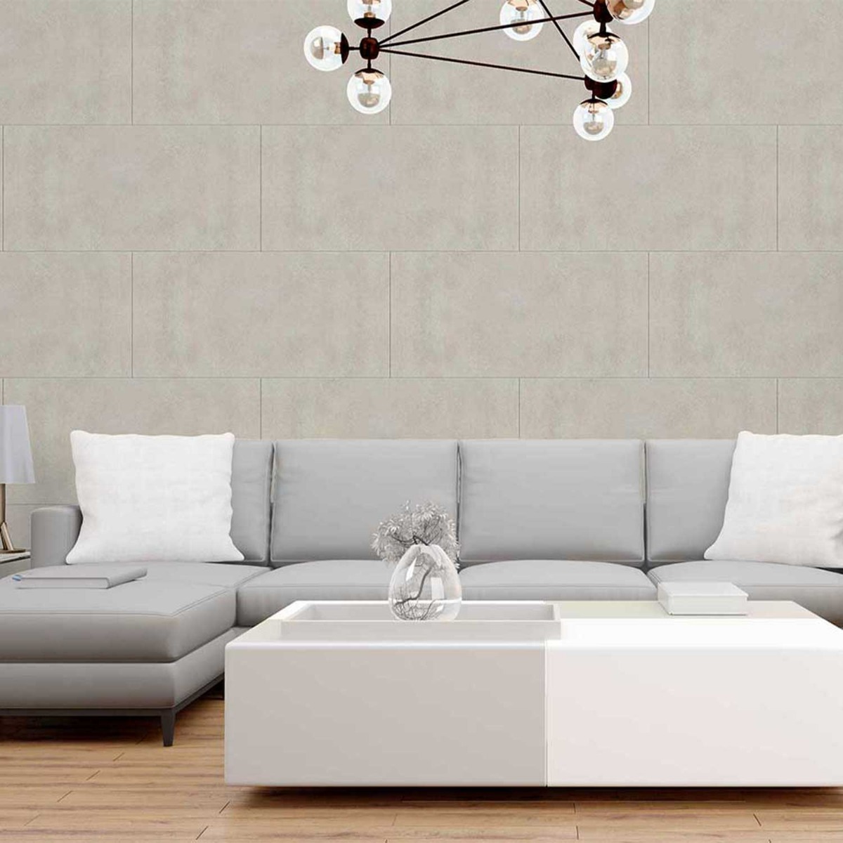 RAK Paleo Grey Matt Finish Stone Effect Porcelain Tile 300x600mm