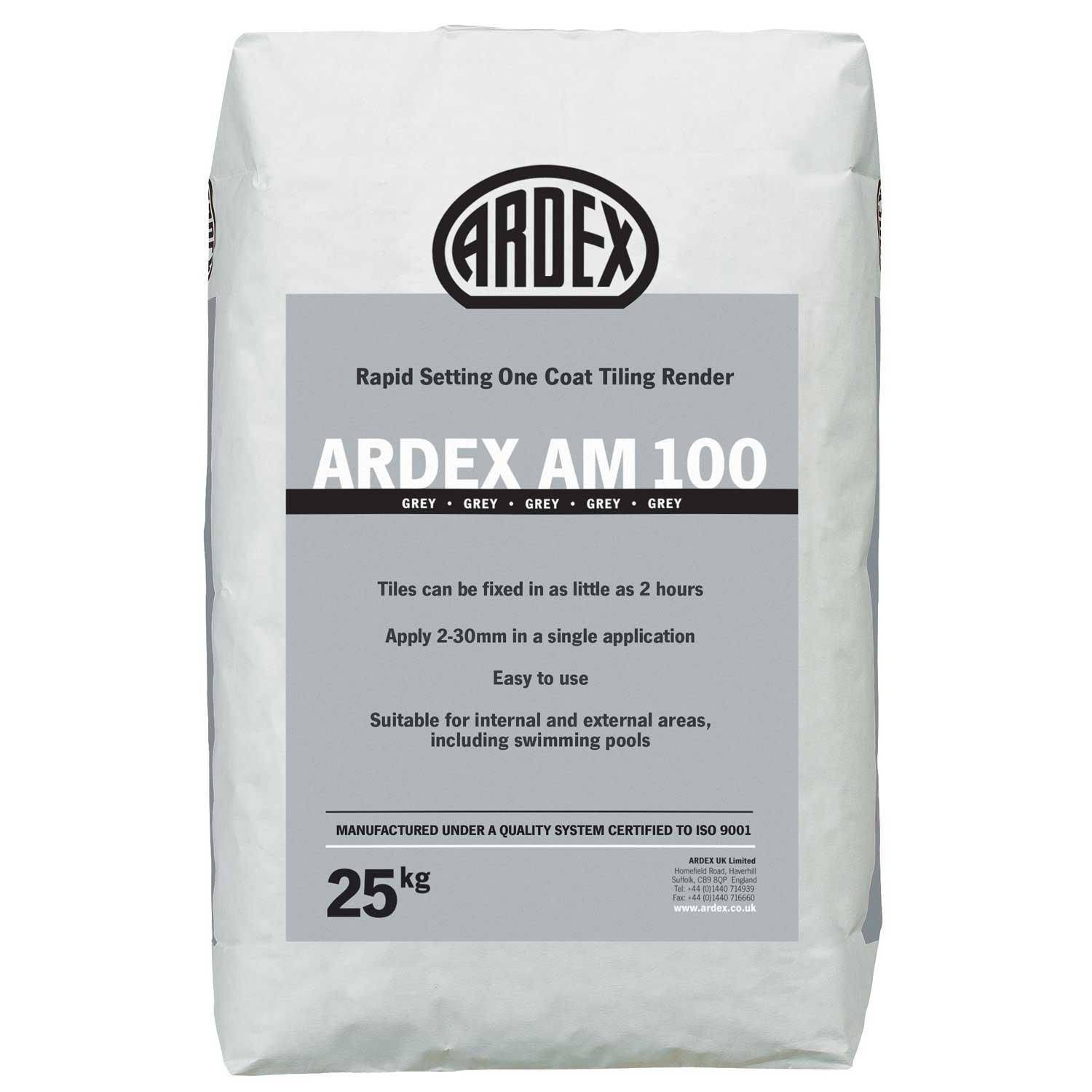 Ardex AM 100 Rapid Set Tiling Render 25 kg
