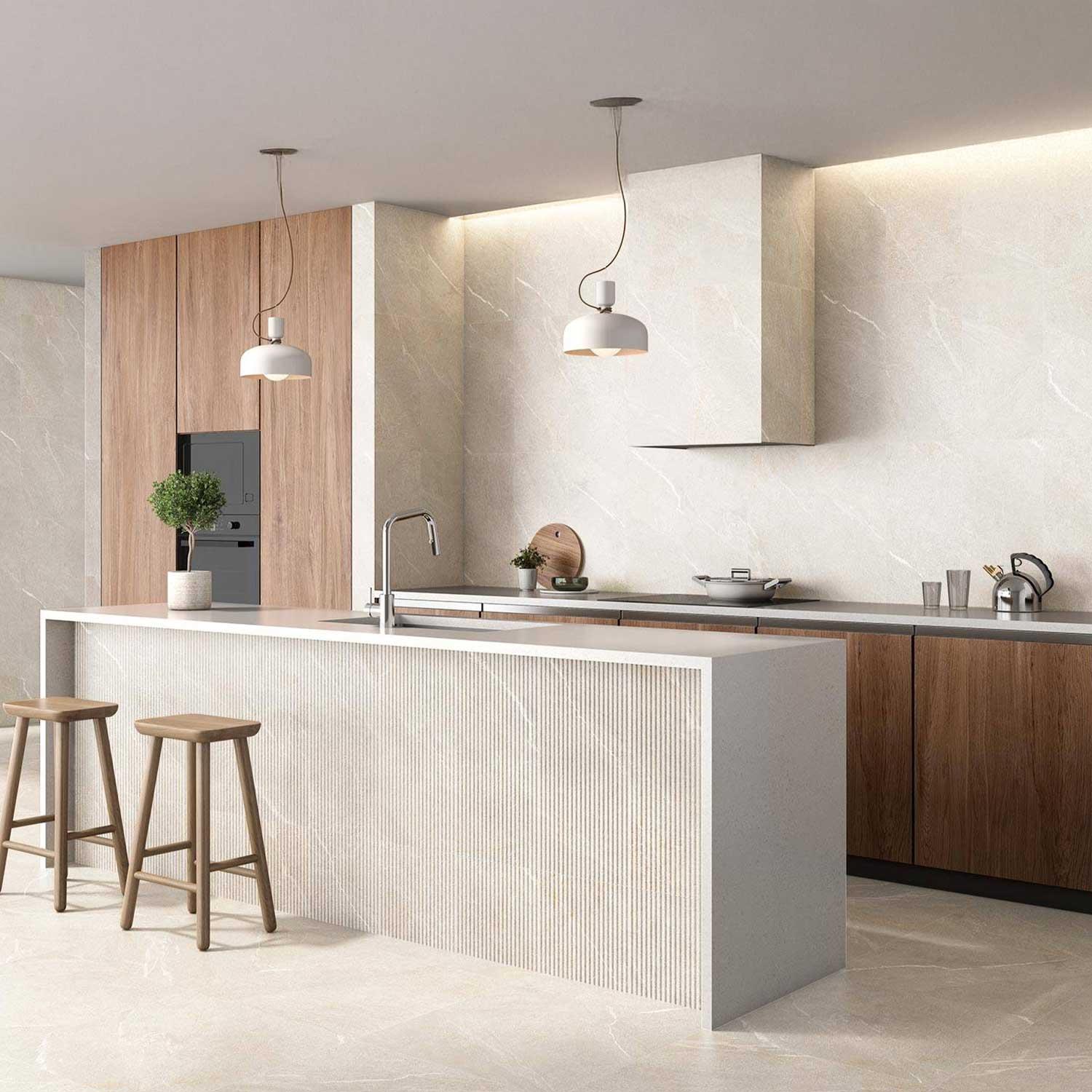 Dhara Sand Stone-Effect Tiles Natural Look 295x595x10mm