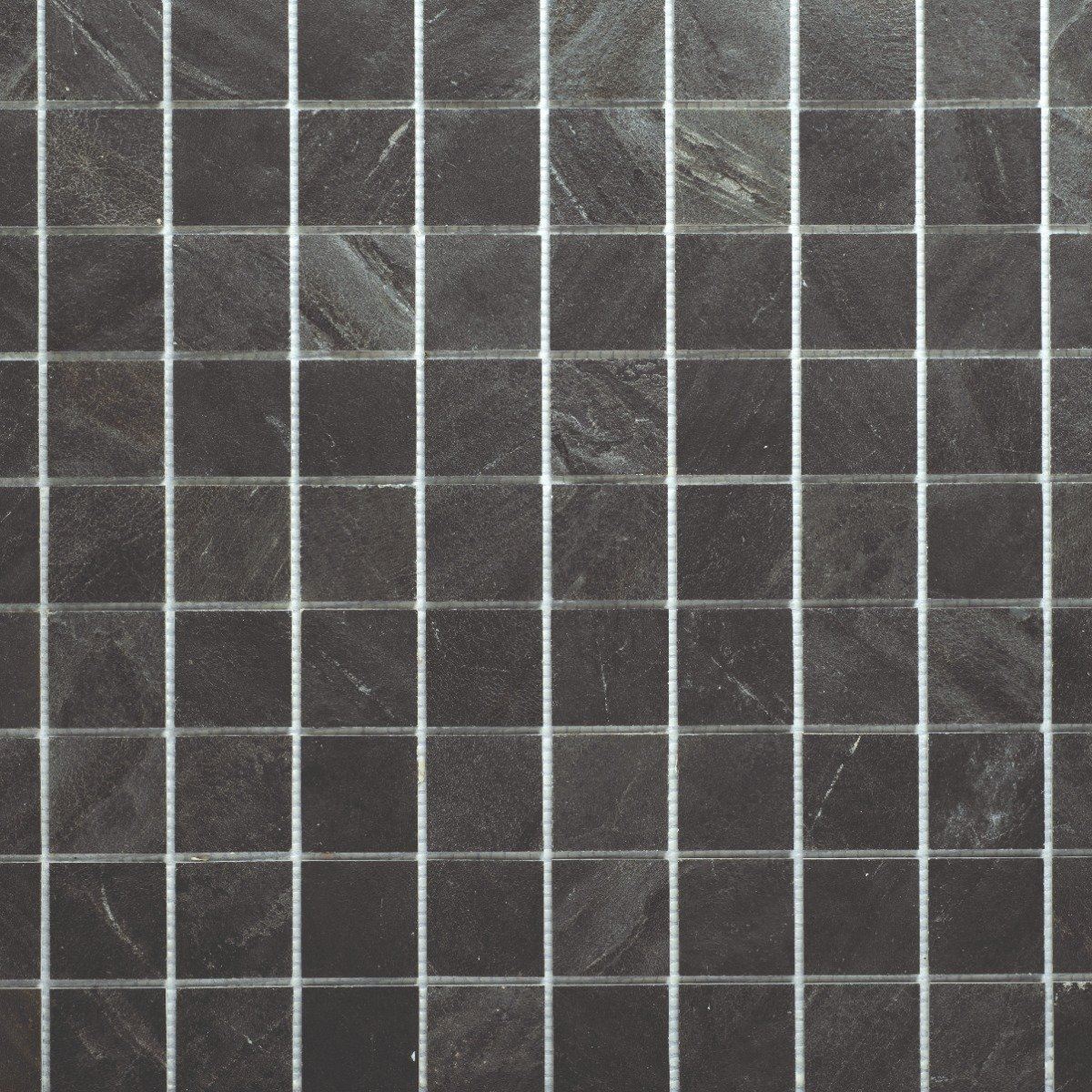 Slicedstone Bathroom Mosaic Tile Graphite (50x50mm squares) 1000 x 500mm