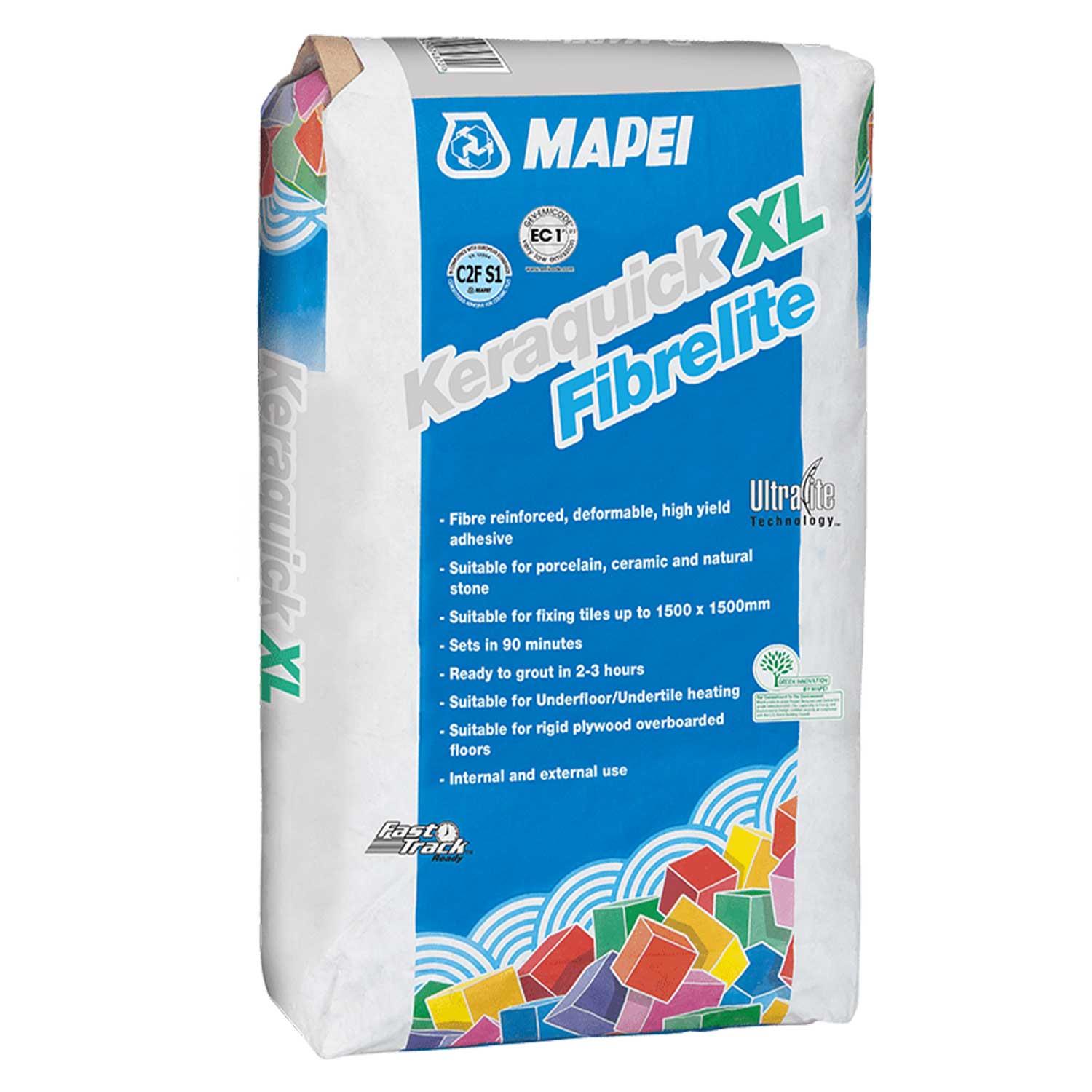 Mapei Keraquick XL Fibrelite Adhesive 15kg