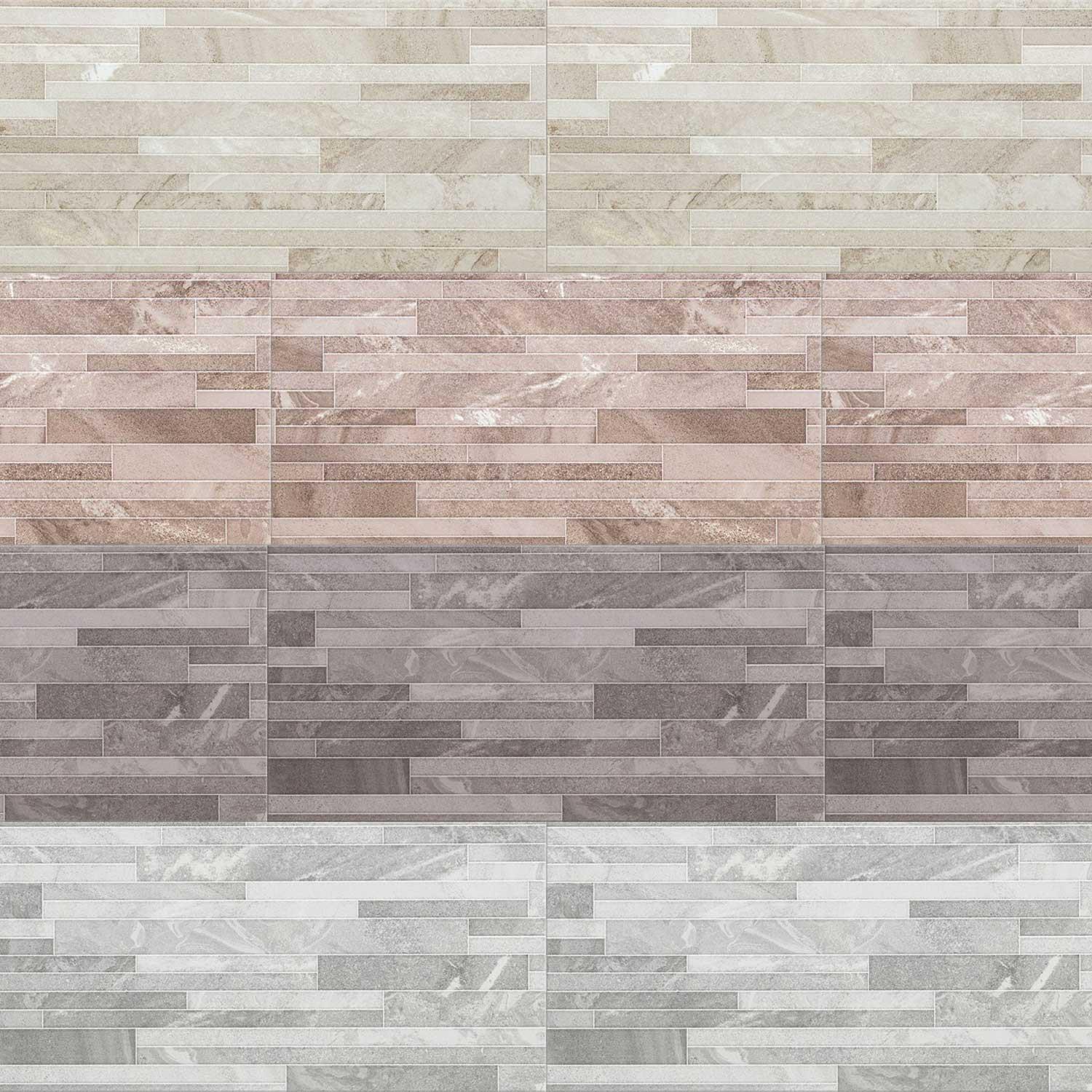 Nuovo Decor Ceramic Tile Indoor Wall Split Face 295x595mm