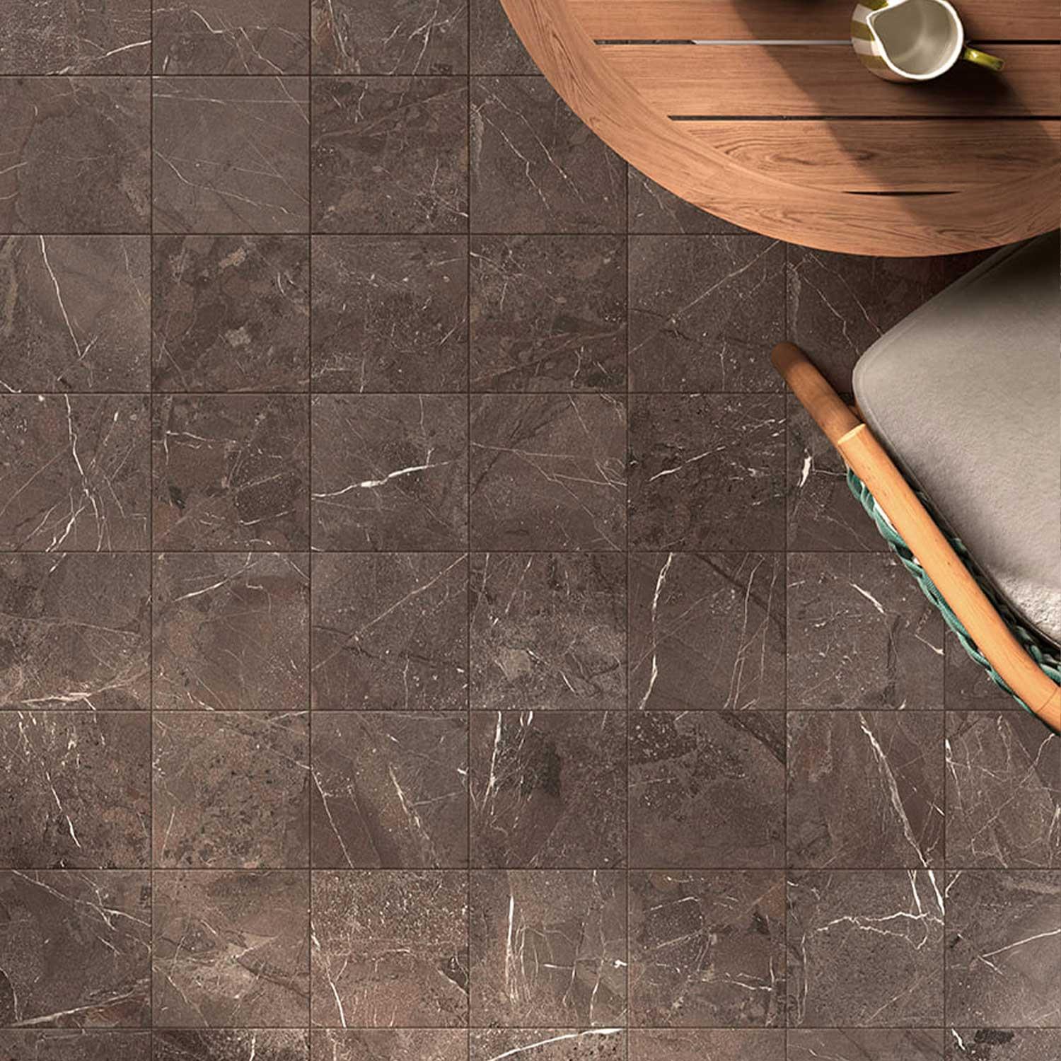 Valentra Lava Matt Porcelain Tile Indoor Wall-Floor 200x200mm