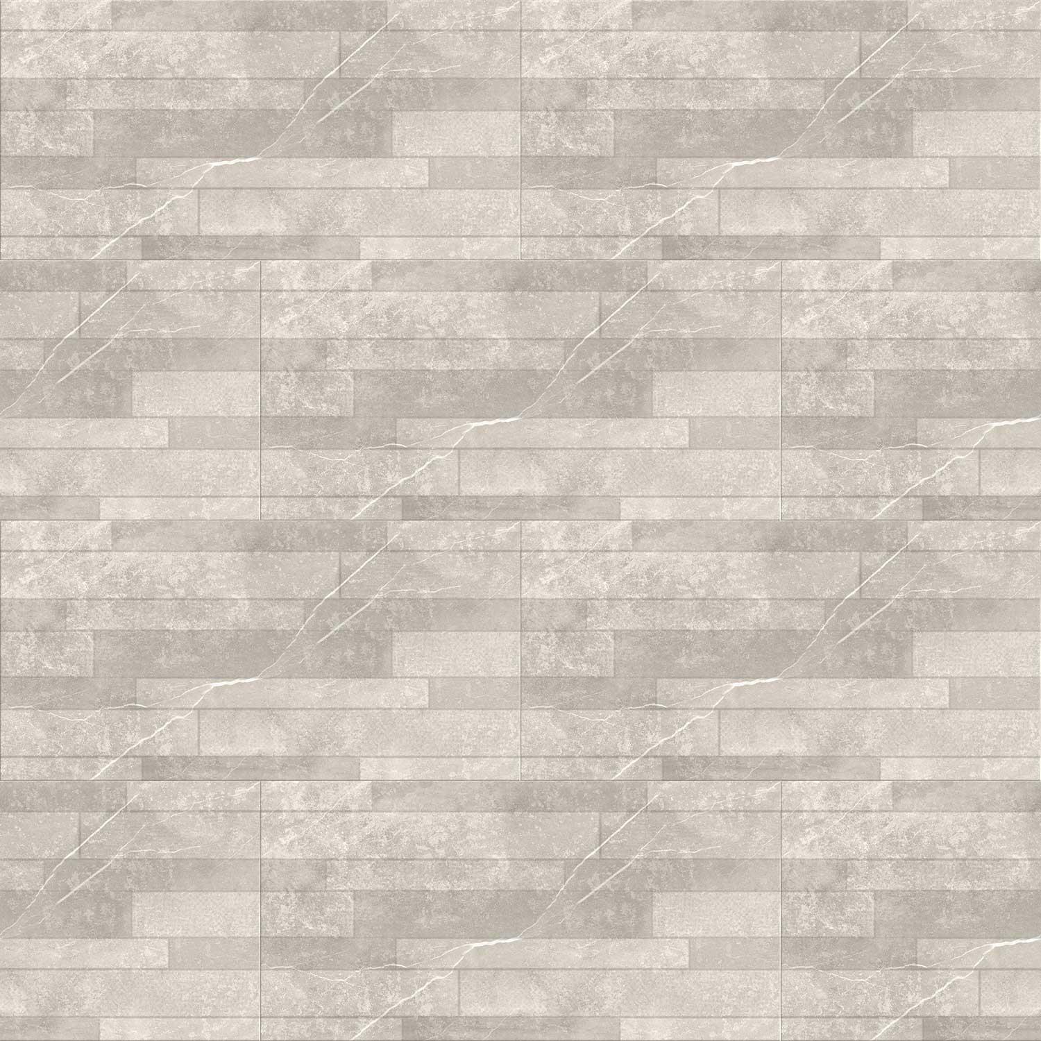 Canyon Decor White Porcelain Tile Wall Floor Indoors 295 x 595mm