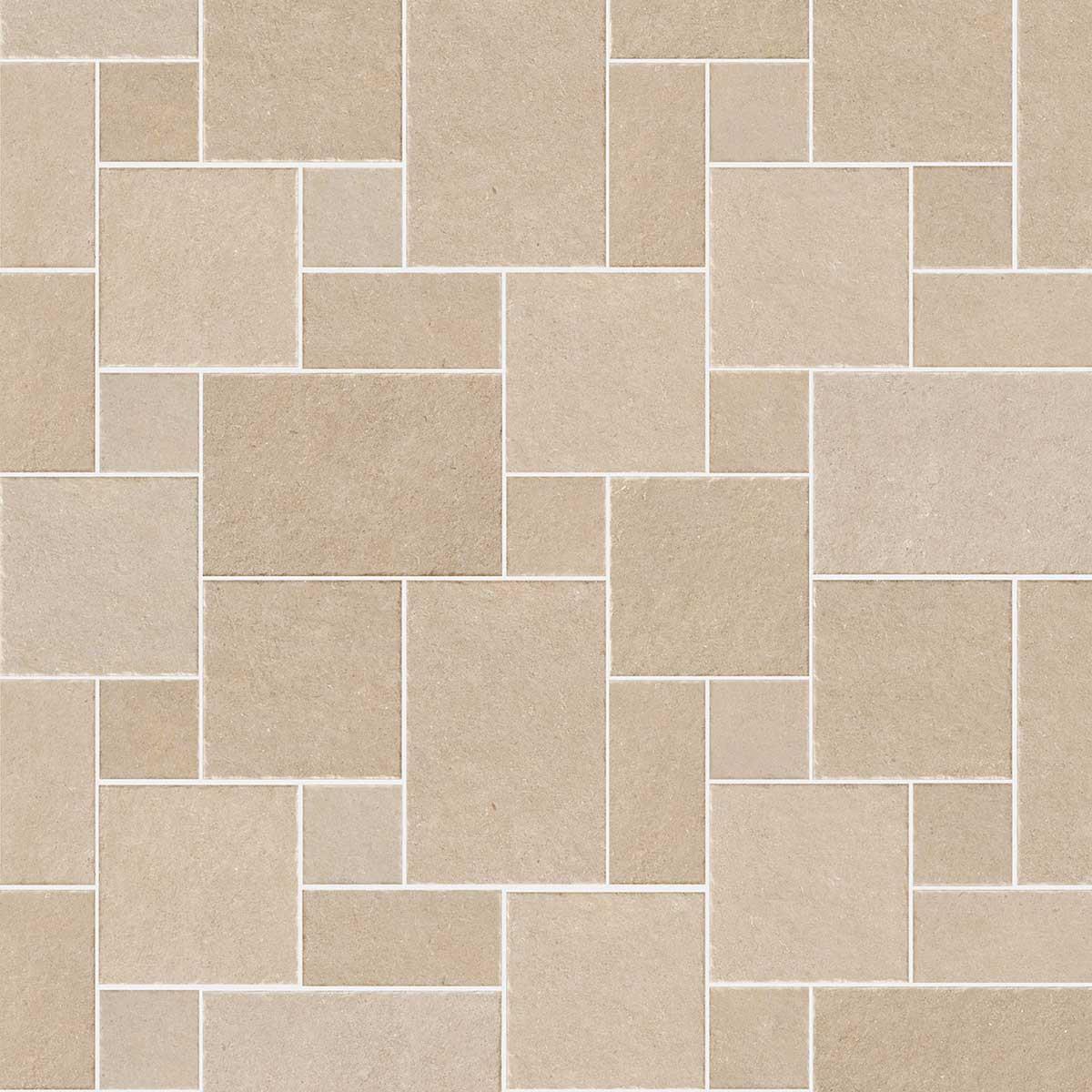 Elmford Sand Mix Multi Format Wall Floor Tile (Box)