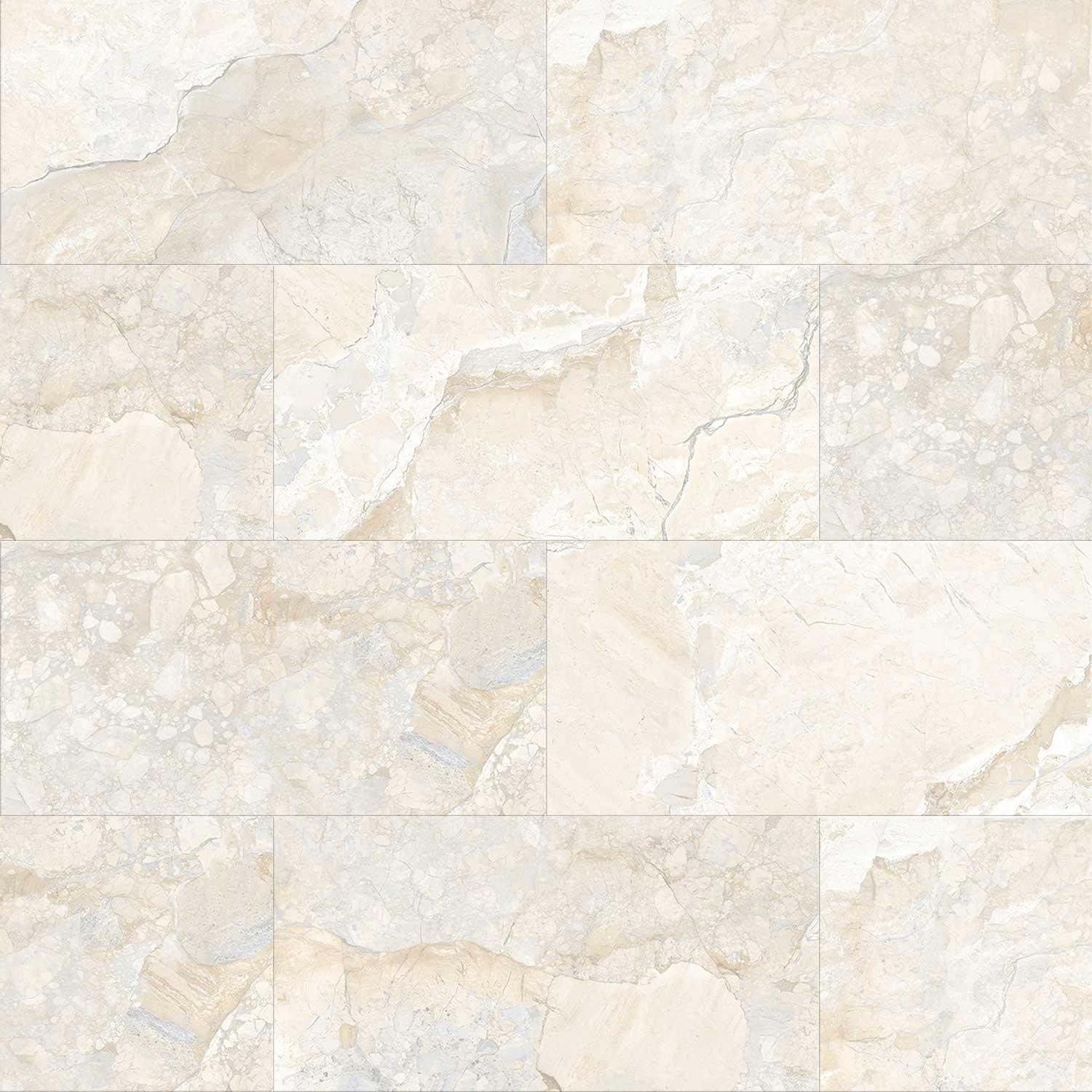 Itala Moon Porcelain Tile Wall Floor Large Format 600x1200mm Almond
