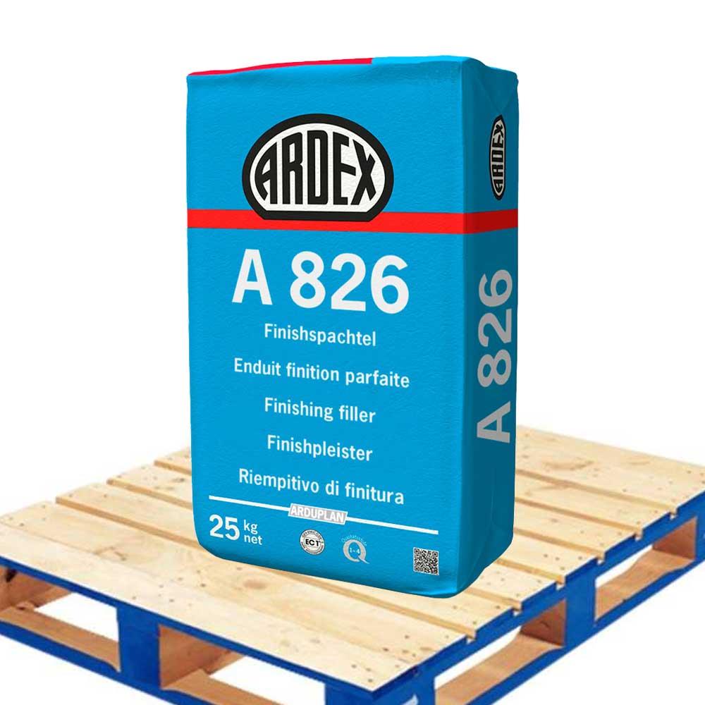 Ardex A826 Plaster Ultra-Fine Finishing Single Coat 25kg (40 Units Pallet)