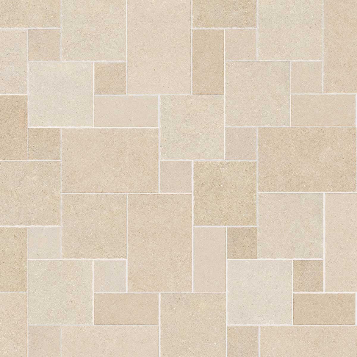 Elmford Beige Mix Multi Format Wall Floor Tile (Box)