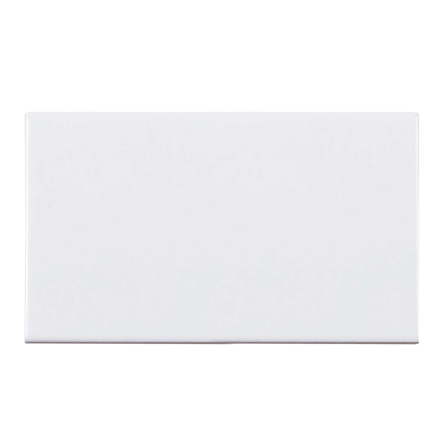 Classic White Ceramic Wall Tile Rectangle Medium 200x400mm
