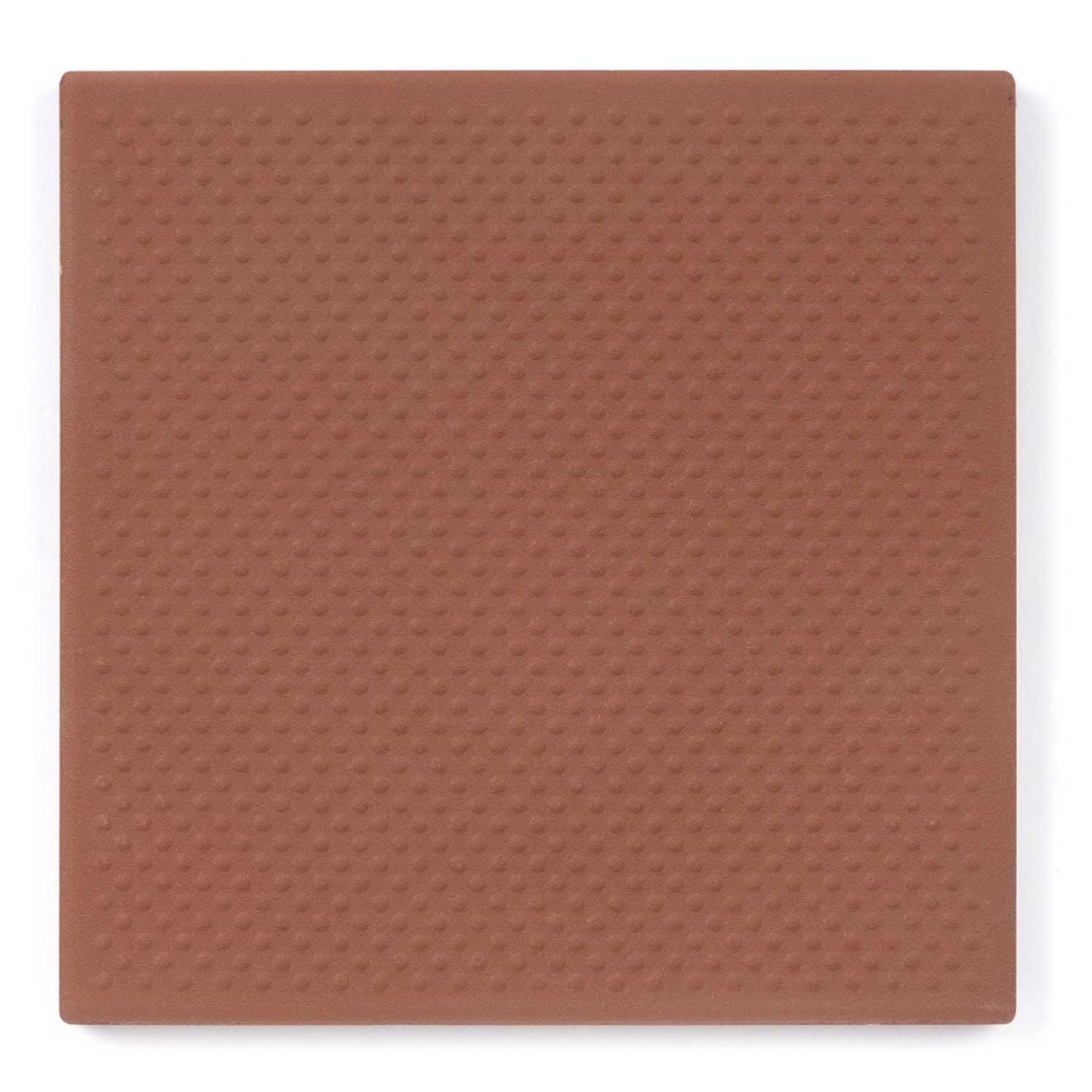 Dorset Red Pinhead Vitrified Porcelain R11 Floor Tile 150x150mm