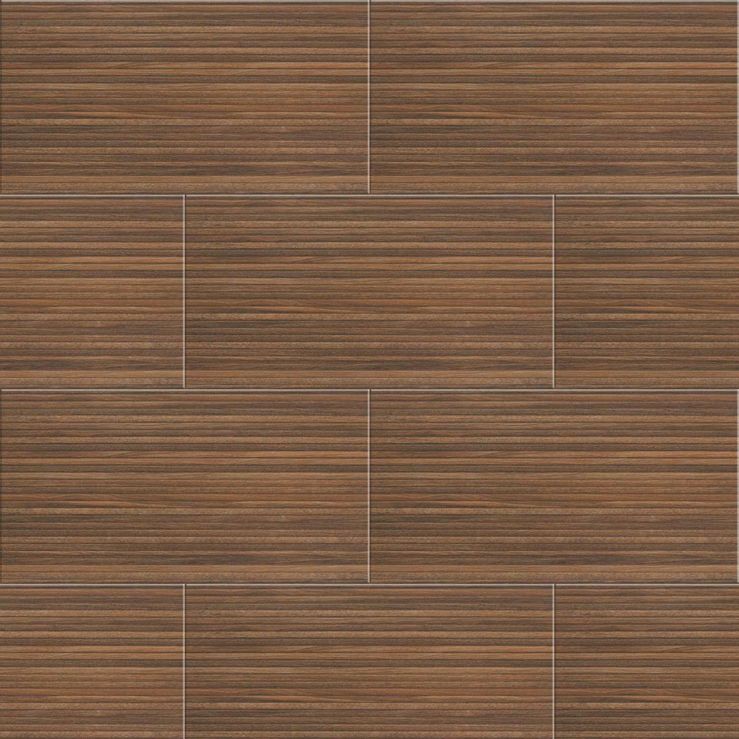 Heartwood Brown Ceramic Wall Tile Wood Effect Indoor Matt 295 x 595mm