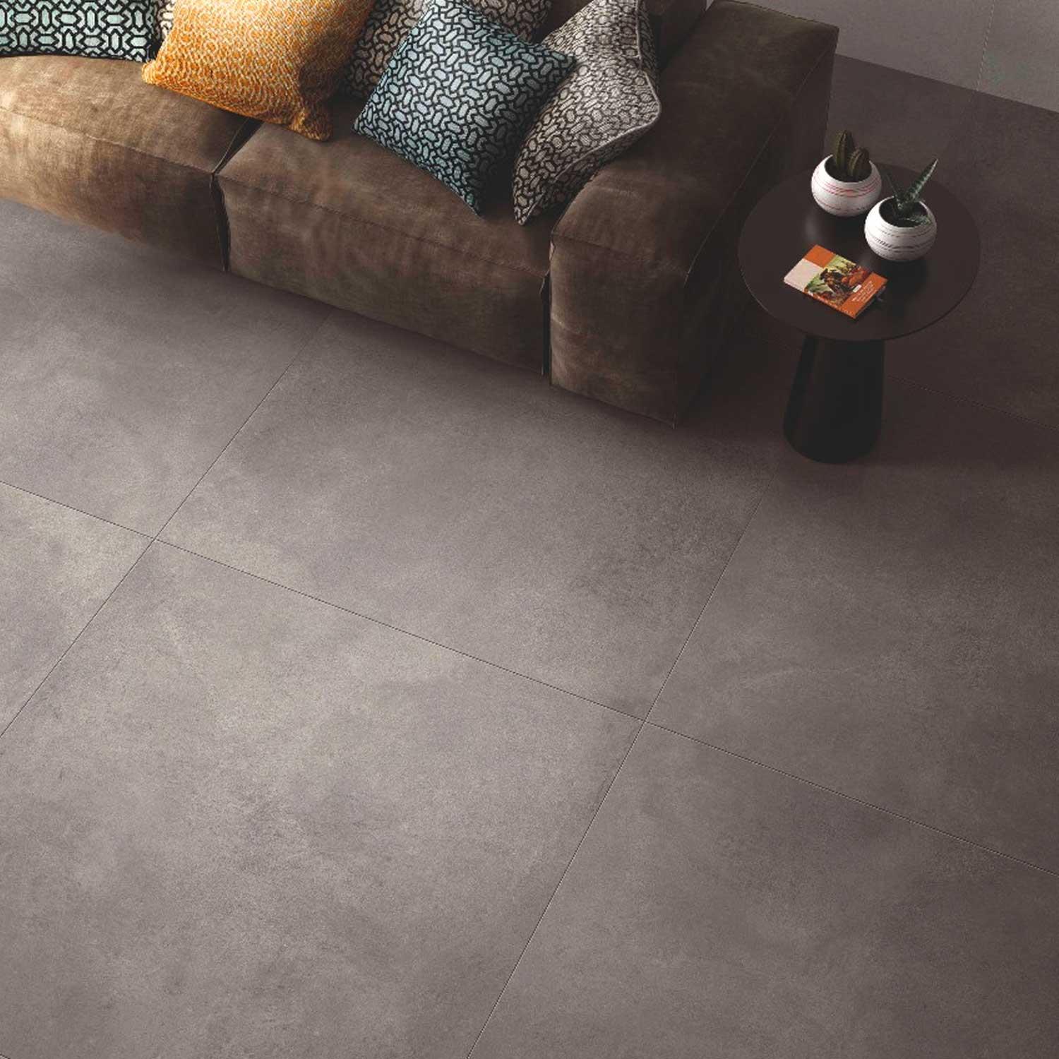 Revive Concrete Graphite Porcelain Tile Walls Floor R10 Concrete 300x600mm