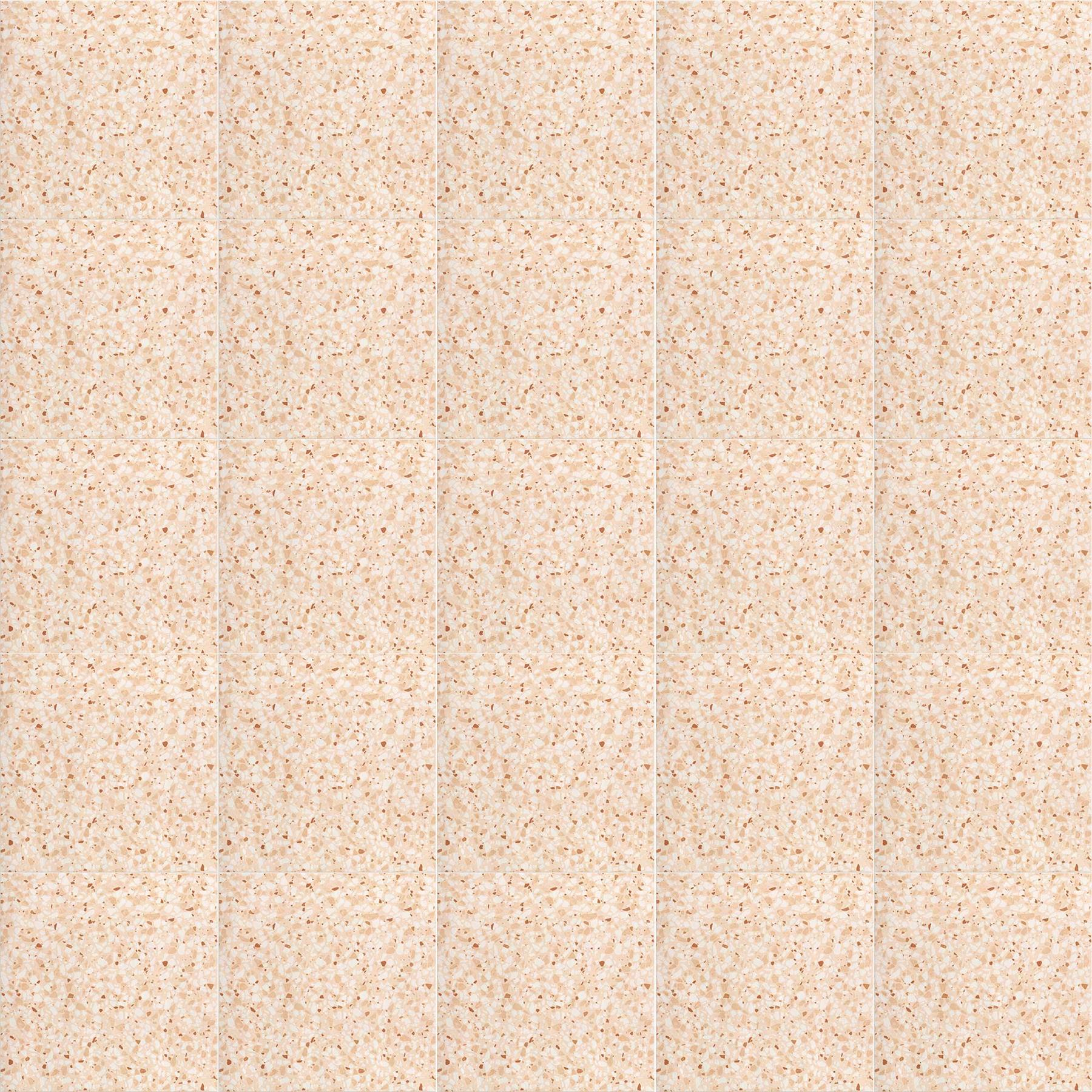 Modern Terrazzo Almond Porcelain Tile 600x600mm