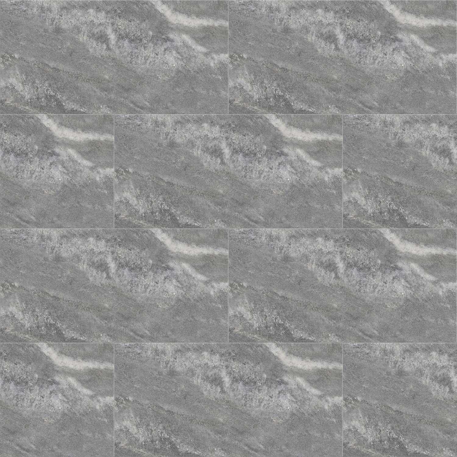 Nuovo Dark Grey Ceramic Tile Marble Effect Indoor Wall 295x595mm