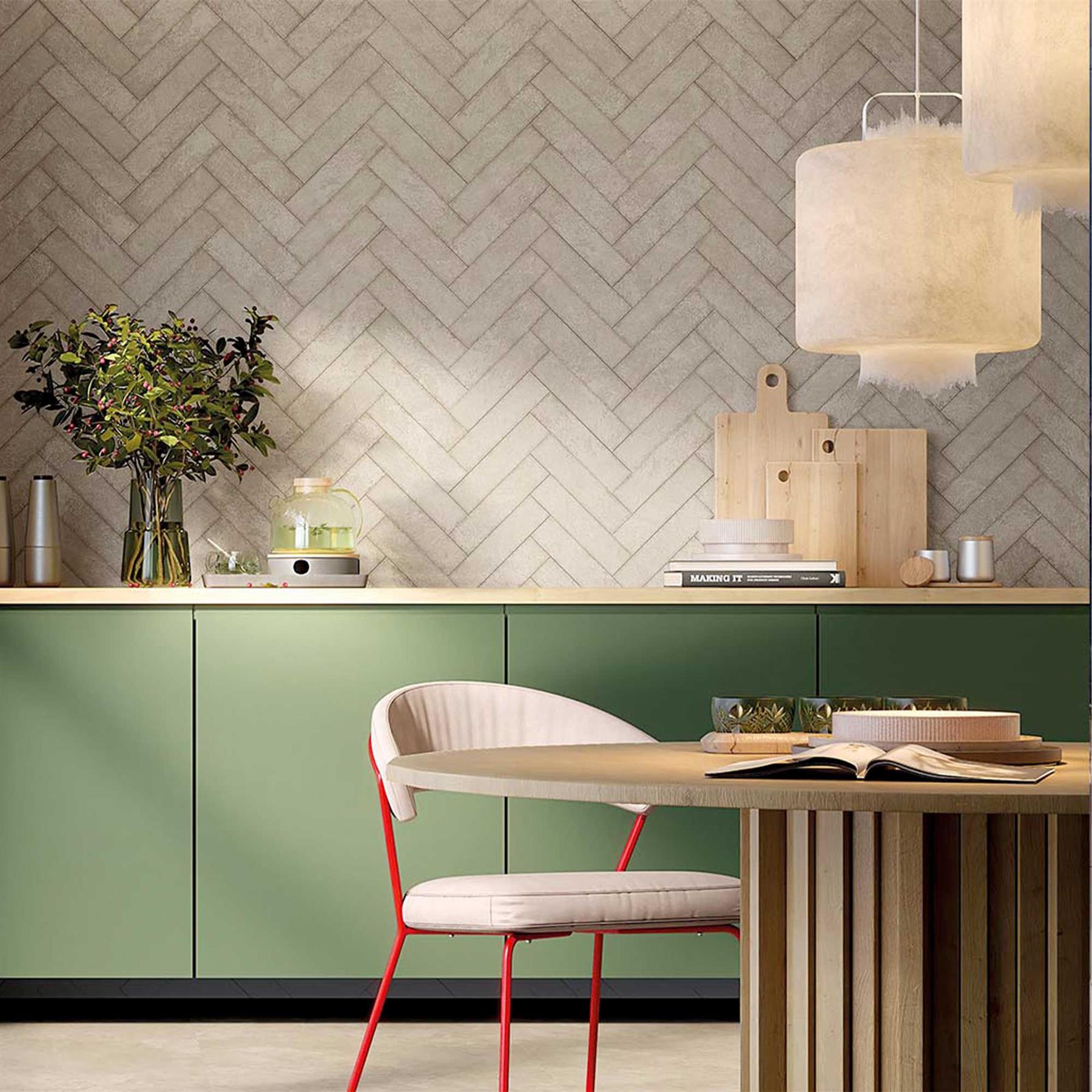 Esteem Porcelain Tile Walls Floor (Grey) 24x600x9mm