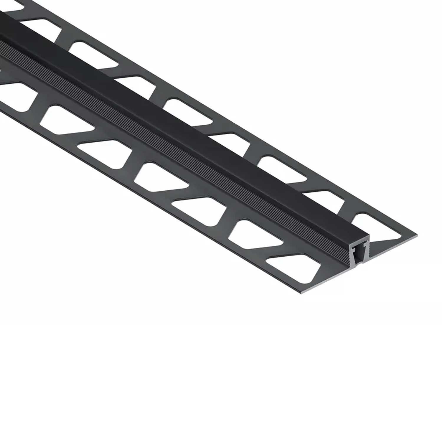 Schluter DILEX-BWB Graphite Black PVC Movement Joint Profile 2.5m (Select Height)