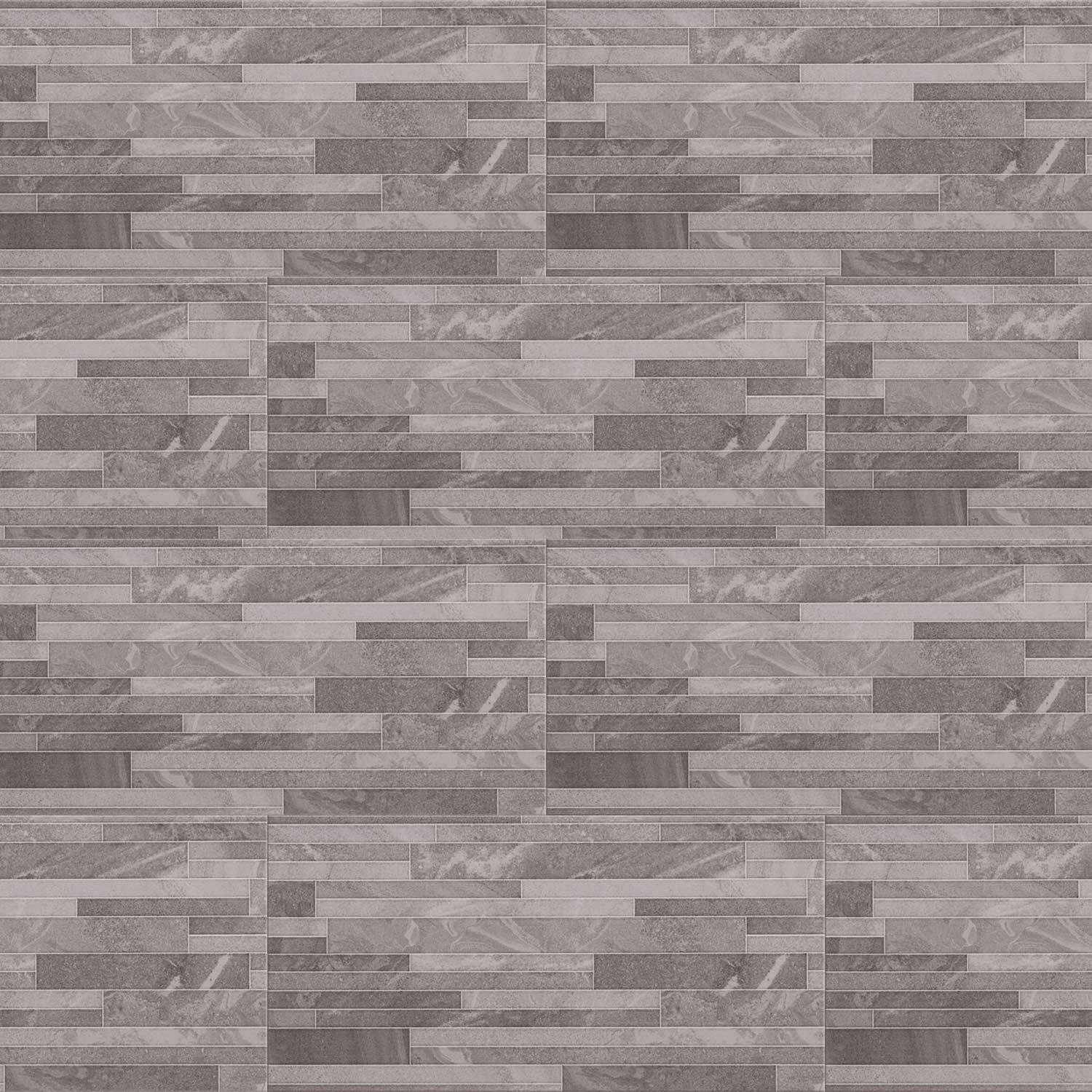 Nuovo Decor Dark Grey Ceramic Tile Indoor Wall Split Face 295x595mm