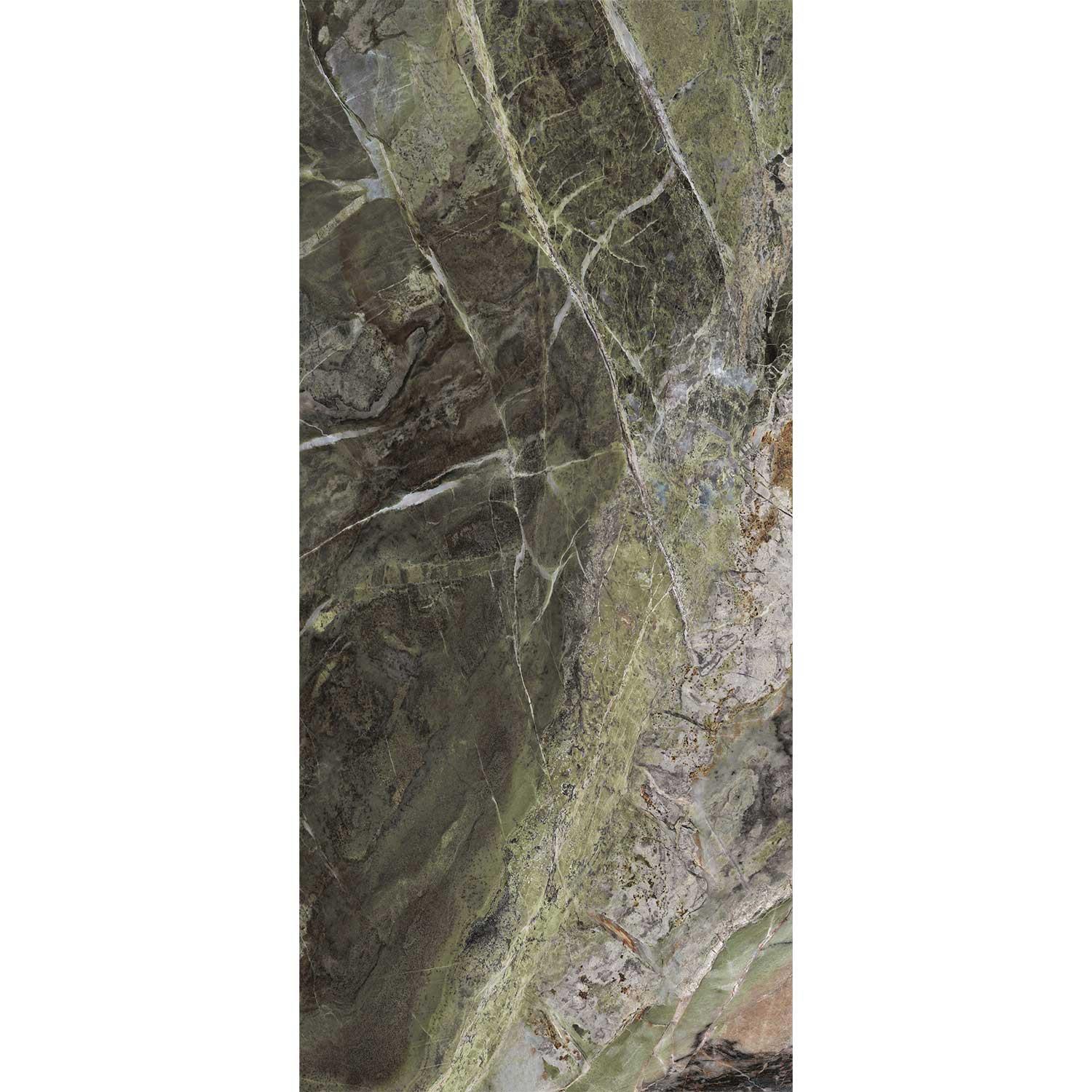 Heritage Emerald Polished Large Porcelain Tile Slab 1200x2800mm