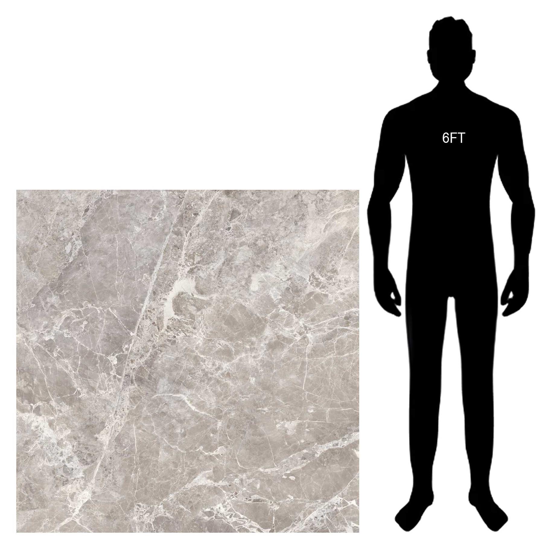 Polished Moon Grey Polished Large Slab 1200x1200mm