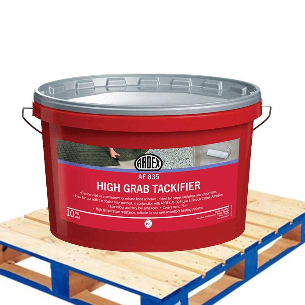 Ardex AF835 High Grab Tackifier Carpet Adhesive 10kg (60 Units Pallet)