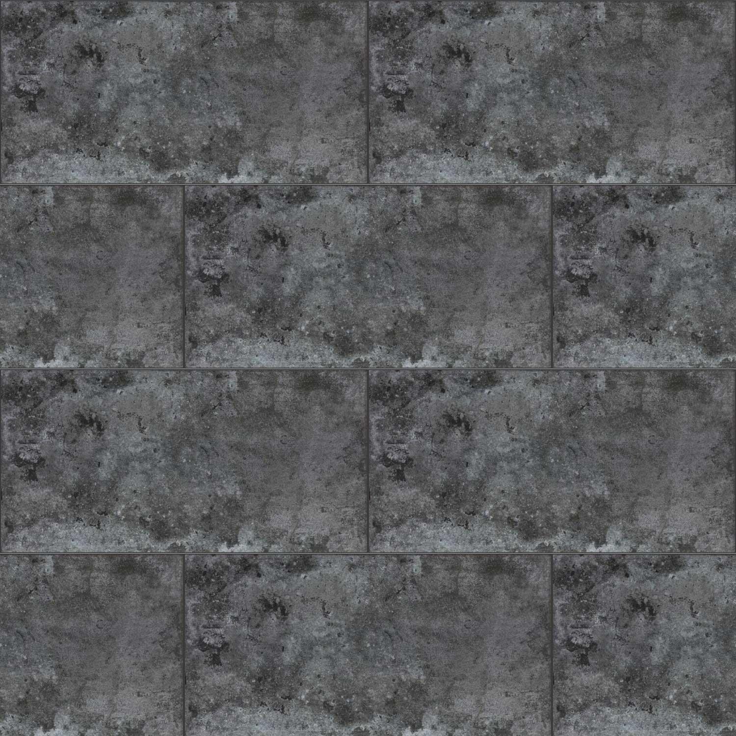 Detroit Metal Grey Porcelain Wall Tile Metalic Rectangle 300x600mm