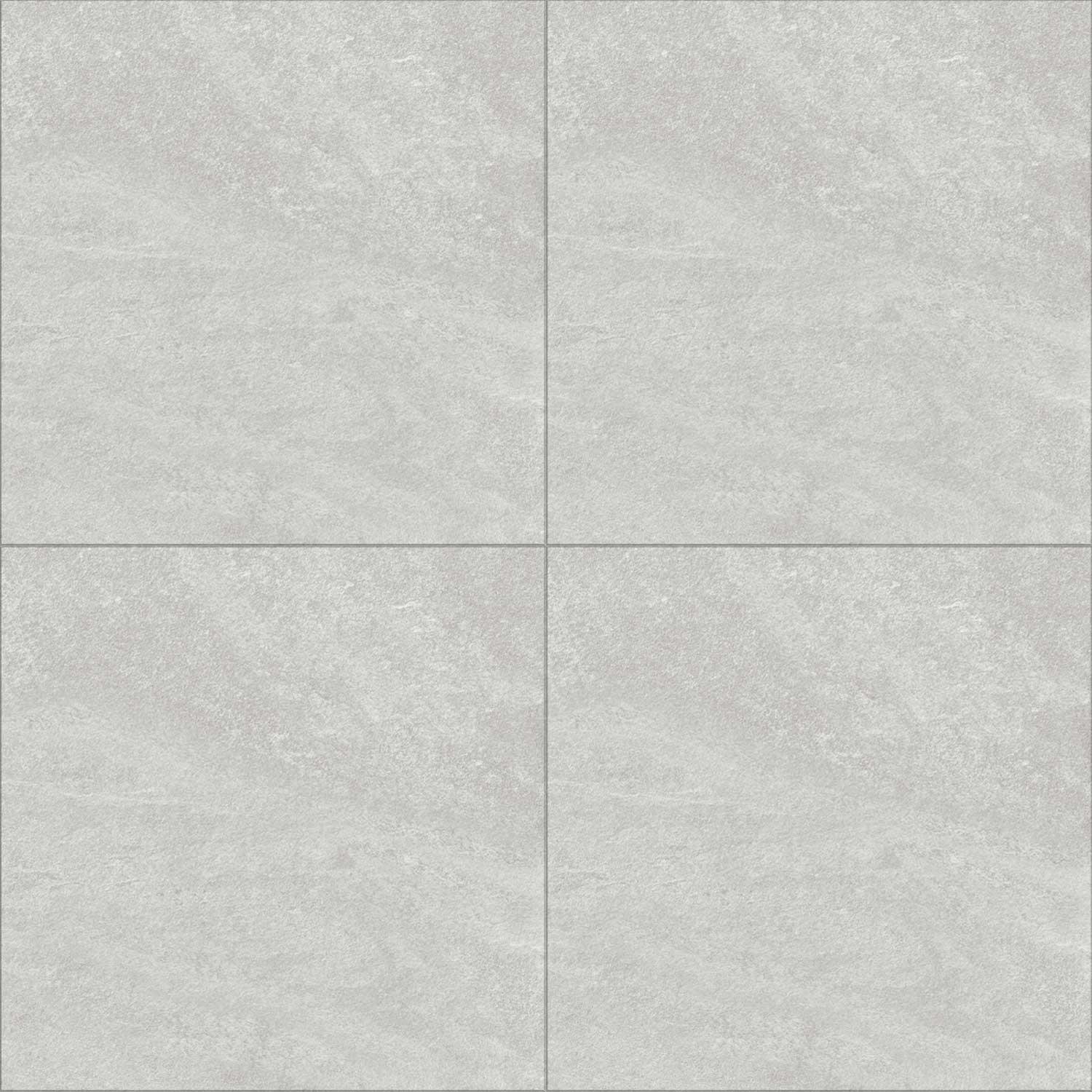 Touchstone White Porcelain Floor  Tile Stone Effect 590 x 590mm