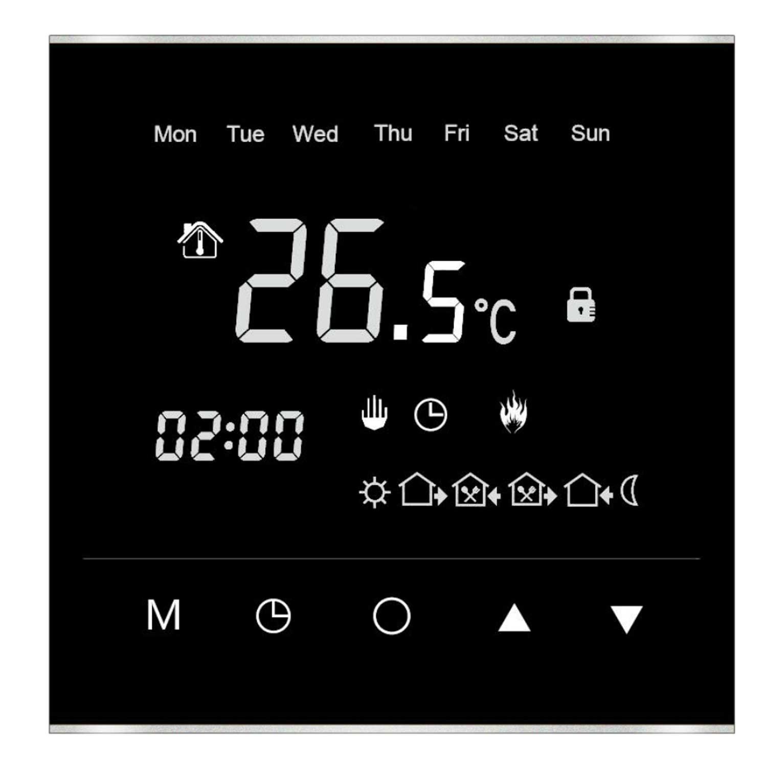 Amber Pro Thermostat Toucj Screen Programmable
