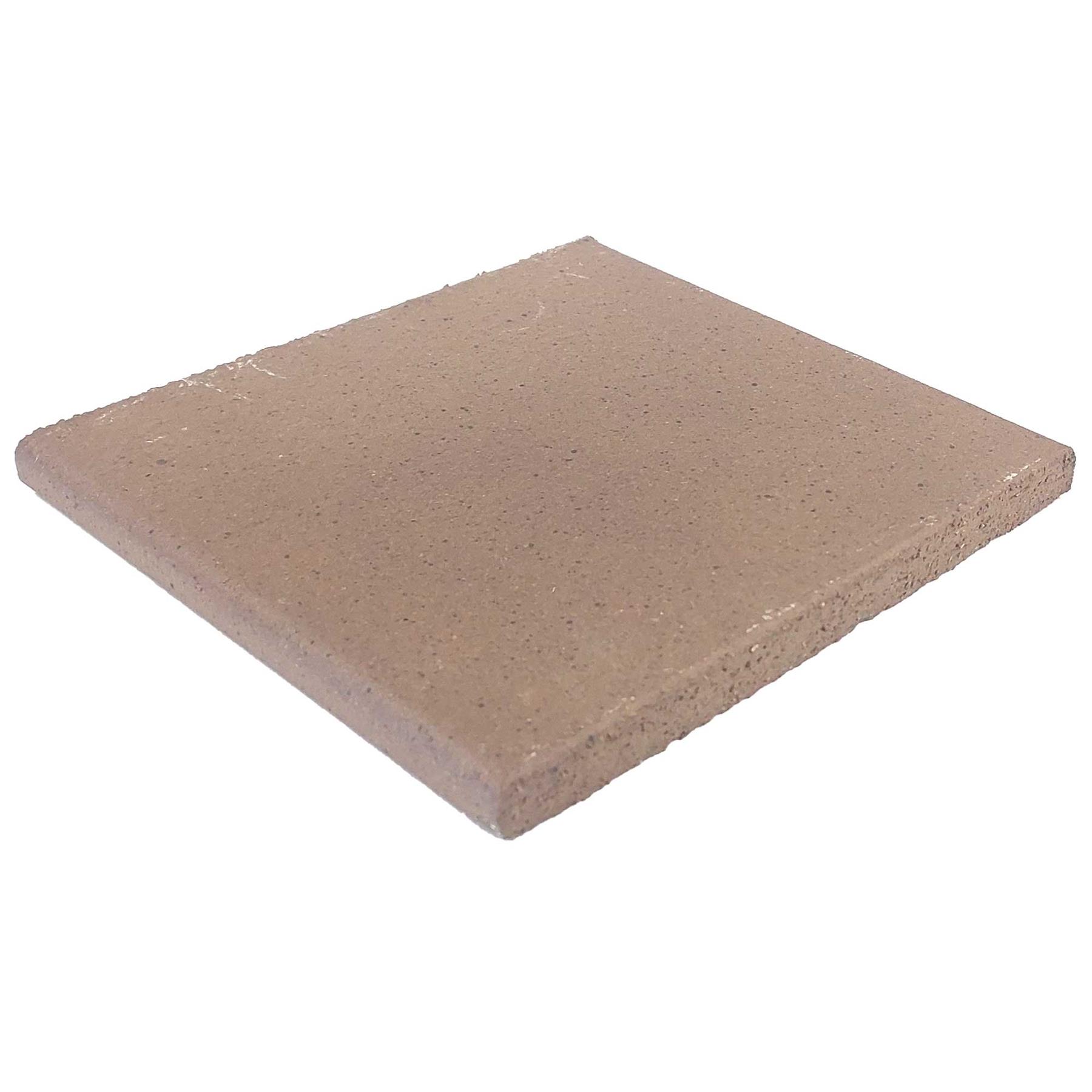 New Authentic Brown Quarry Tiles Round Edge 150x150mm