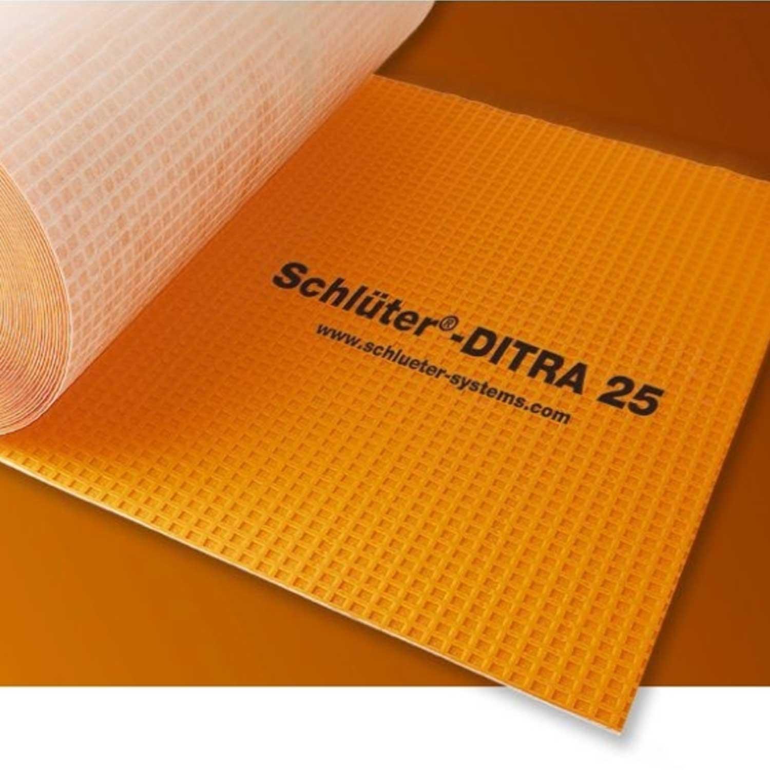 Schluter Ditra 25 Mat Uncoupling Membrane 