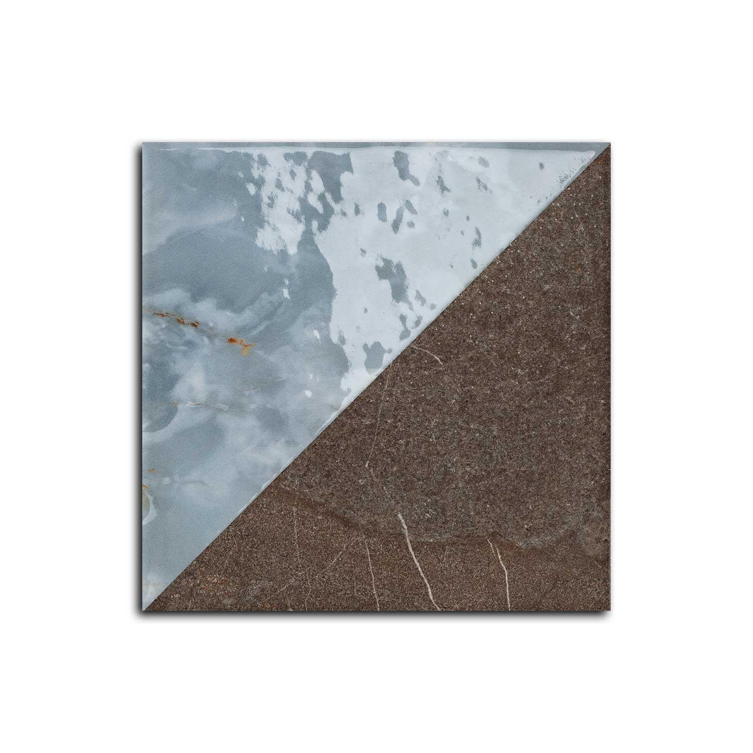 Valentra Decor A Blue-Lava Porcelain Tile 200x200mm Wall Floor Tile