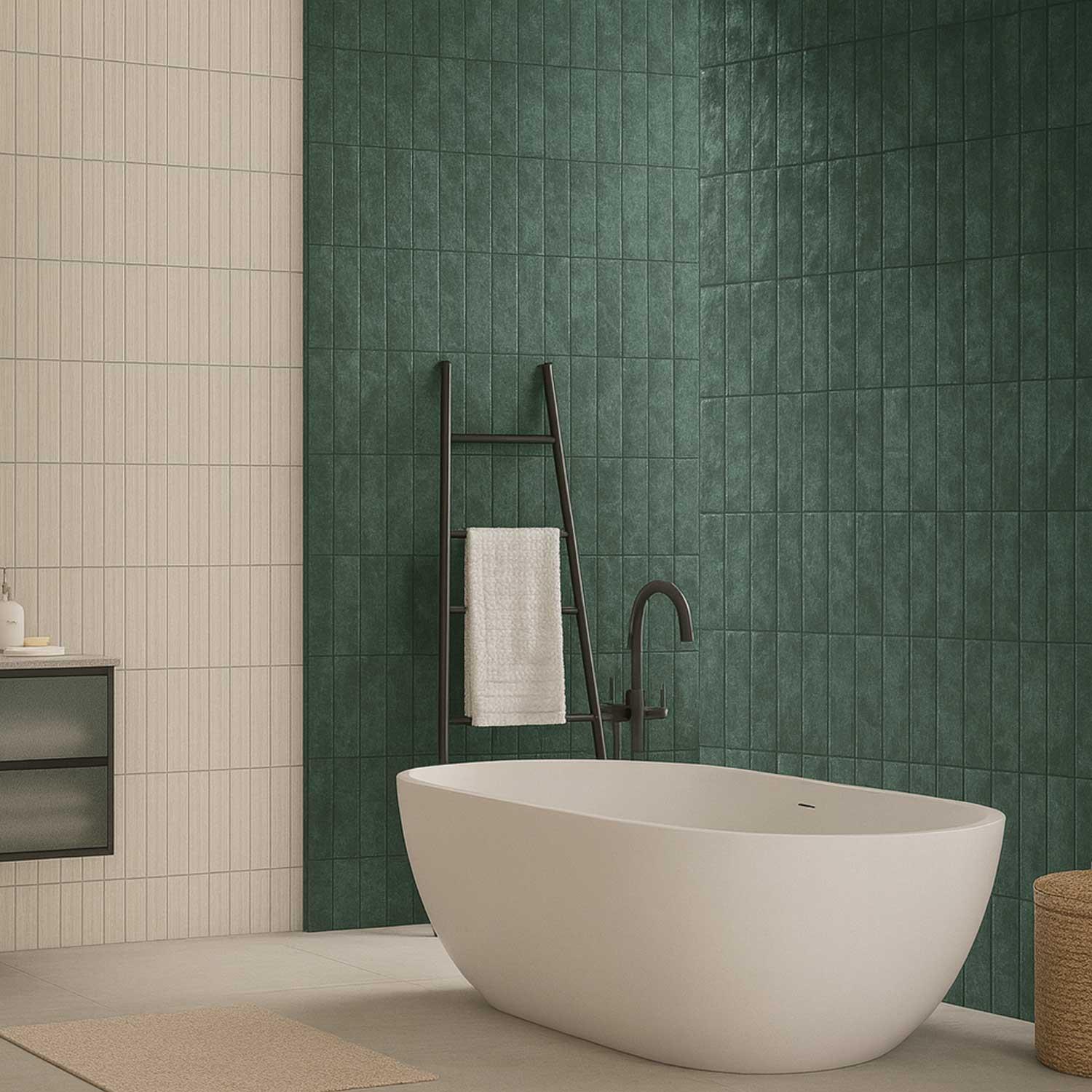 Marakkesh Green – Colorful Moroccan Ceramic Tile