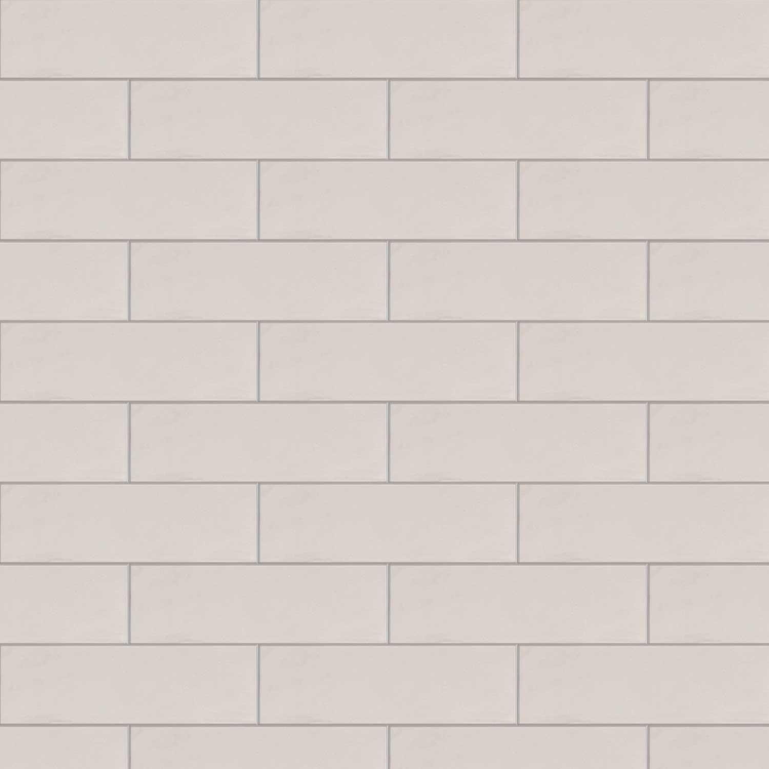 County Grey Pearl Ceramic Tile Subway Brick Gloss Small 65x200mm