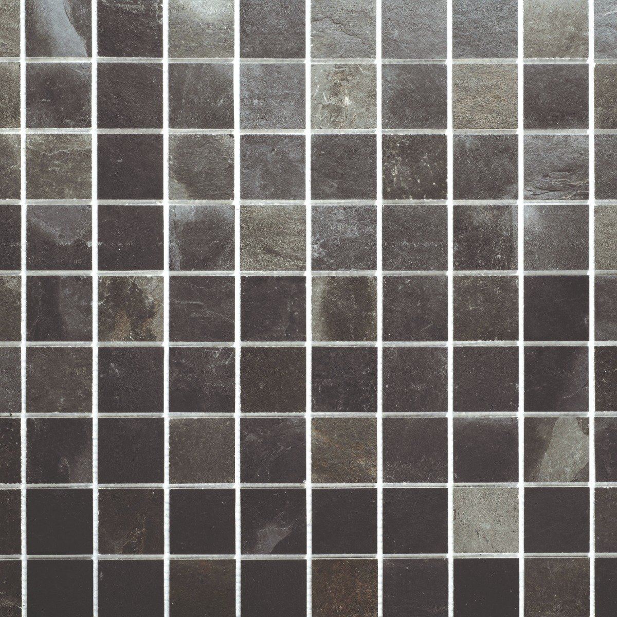 Slicedstone Bathtoom Mosaic Lava/Lauze Stone (50x50mm squares) 1000 x 500mm
