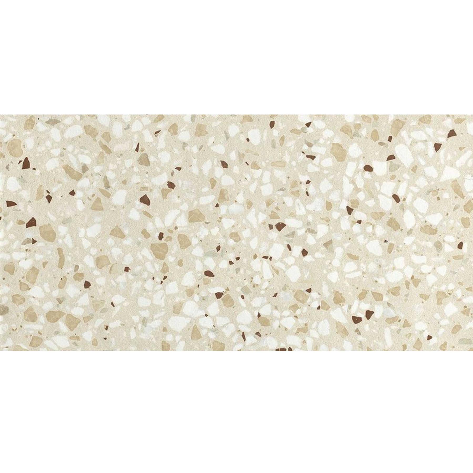 Modern Terrazzo Beige Porcelain Tile 300x600mm