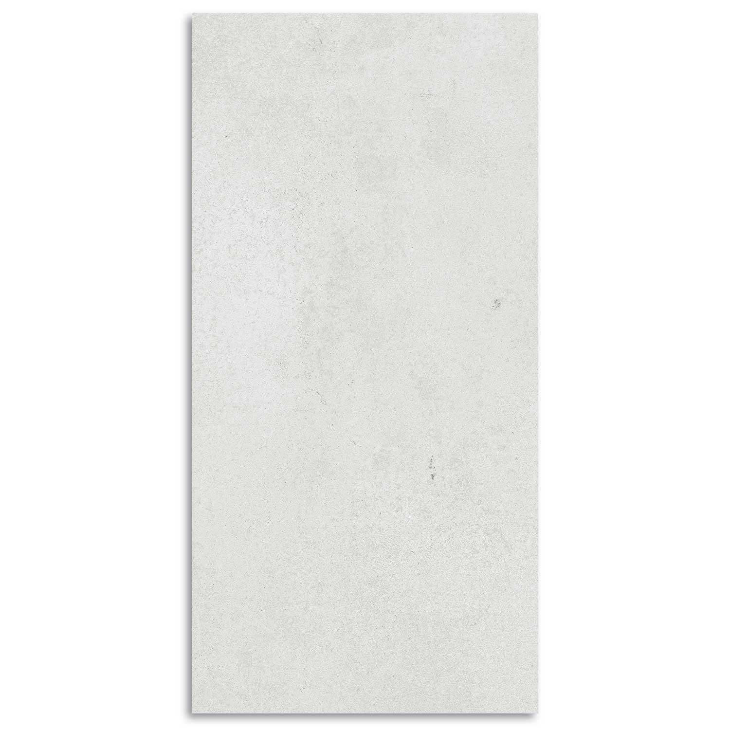 Revive Concrete White Porcelain Tile Walls Floor R10 Concrete 300x600mm