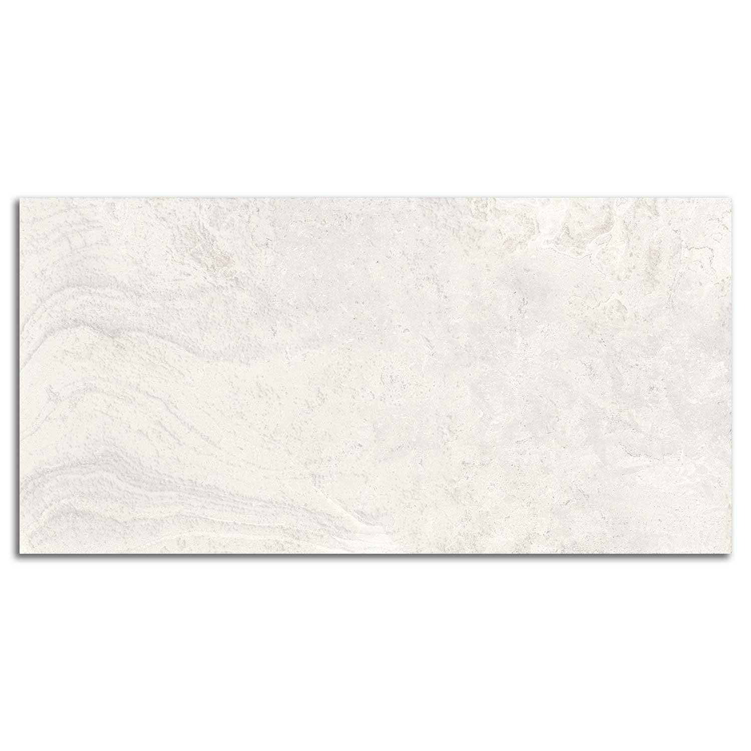 Calais Bone Stone Effect Porcelain Floor Tiles 595x1192x8mm