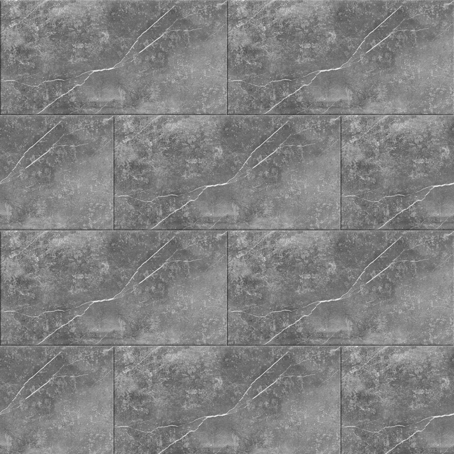 Canyon Grey Porcelain Wall Tile Indoor Stone Effect 295 x 595mm