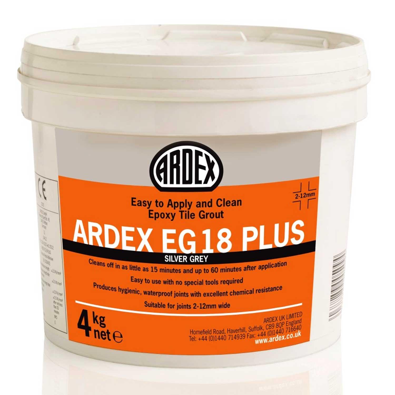 Ardex EG18 Plus Epoxy Grout Easy to Apply 4KG