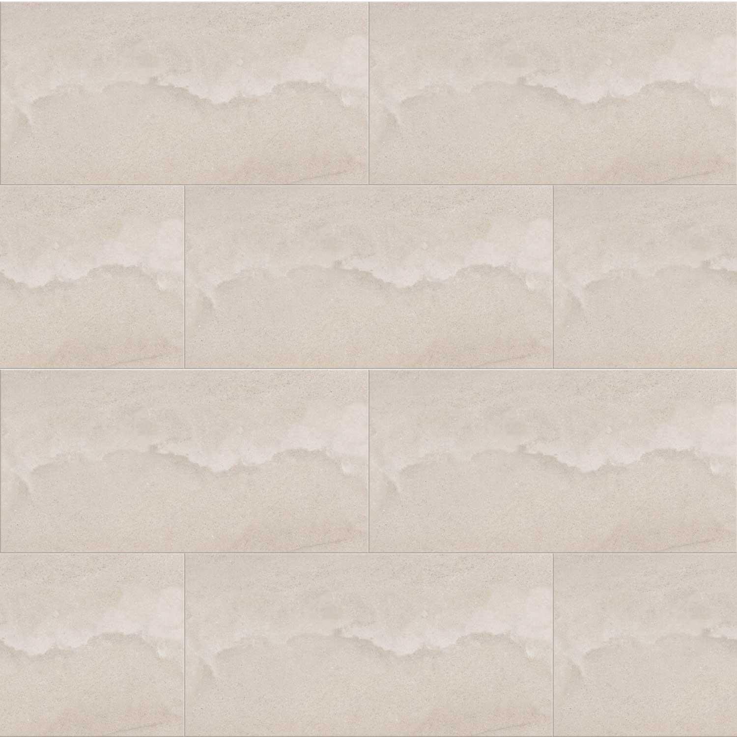 Nuovo Beige Ceramic Tile Marble Effect Indoor Wall 295x595mm