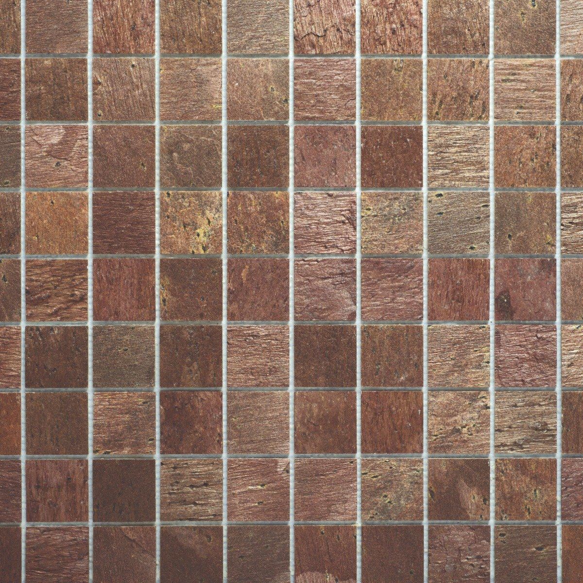 Slicedstone Bathroom Mosaic Mars Stone (50x50mm squares) 1000 x 500mm