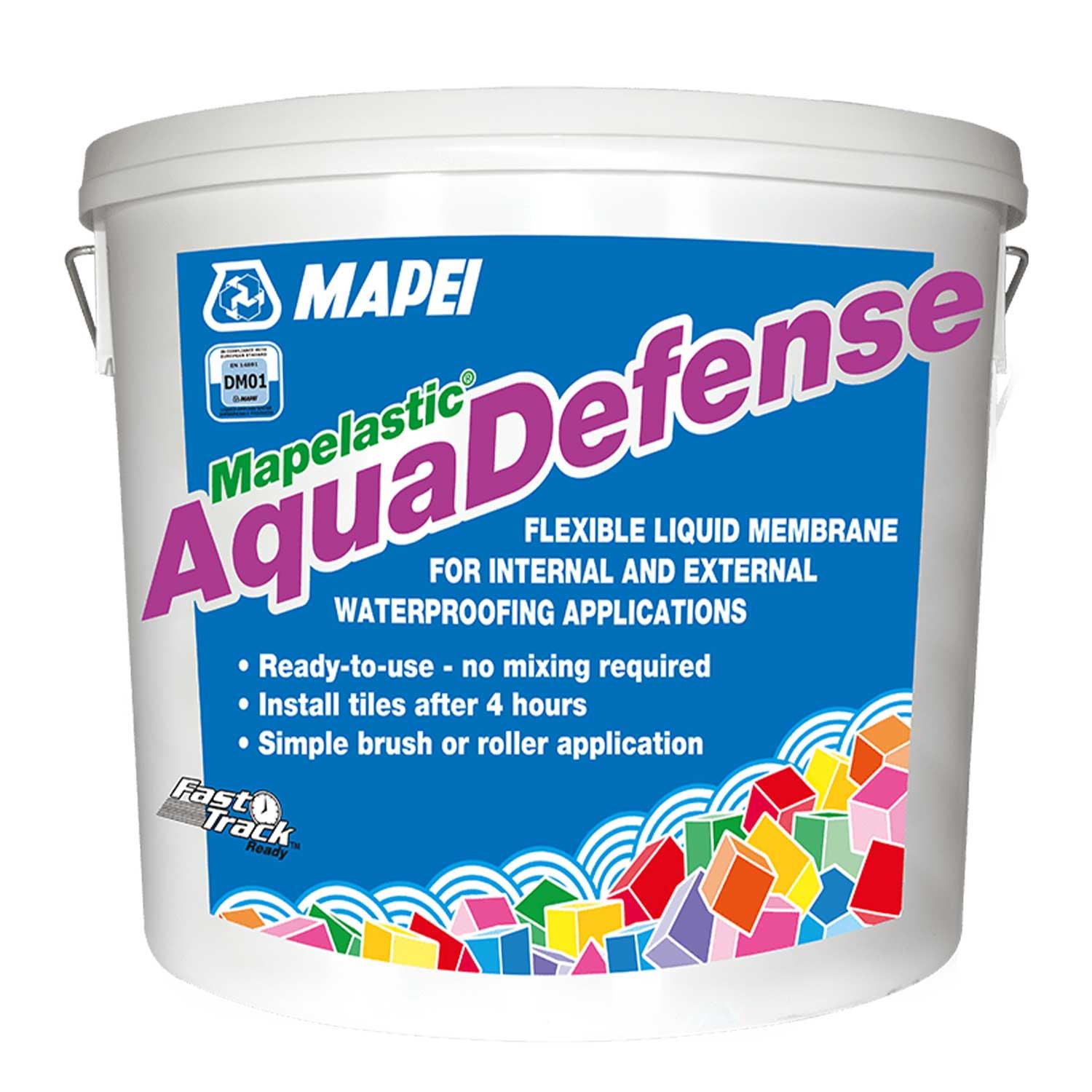 Mapei Mapelastic Aquadefense Waterproofing Membrane