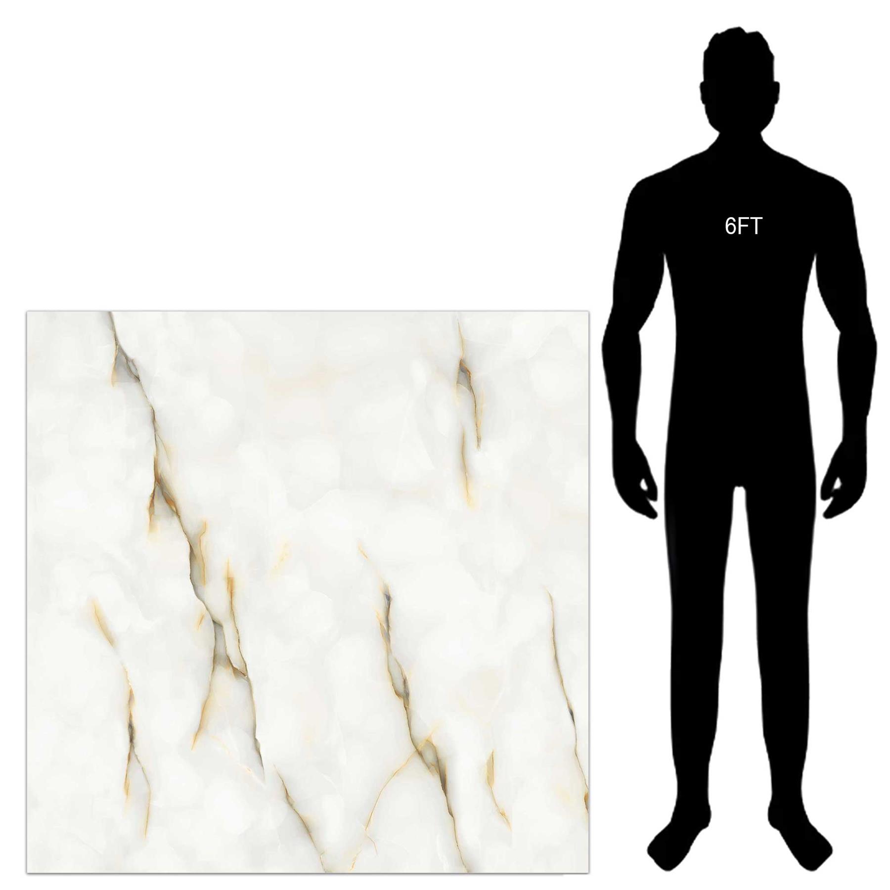 Onyx Pearl Polished Large Porcelain Tile Slab 1200x1200mm