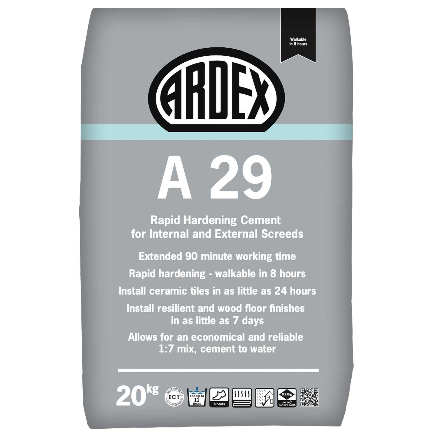 Ardex A29 Rapid Drying Floor Screed 20kg